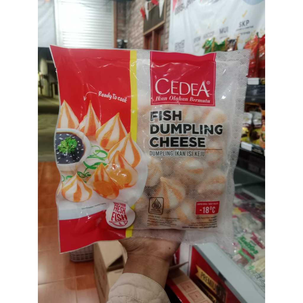 

CEDEA Fish Dumpling Cheese 500gr HALAL