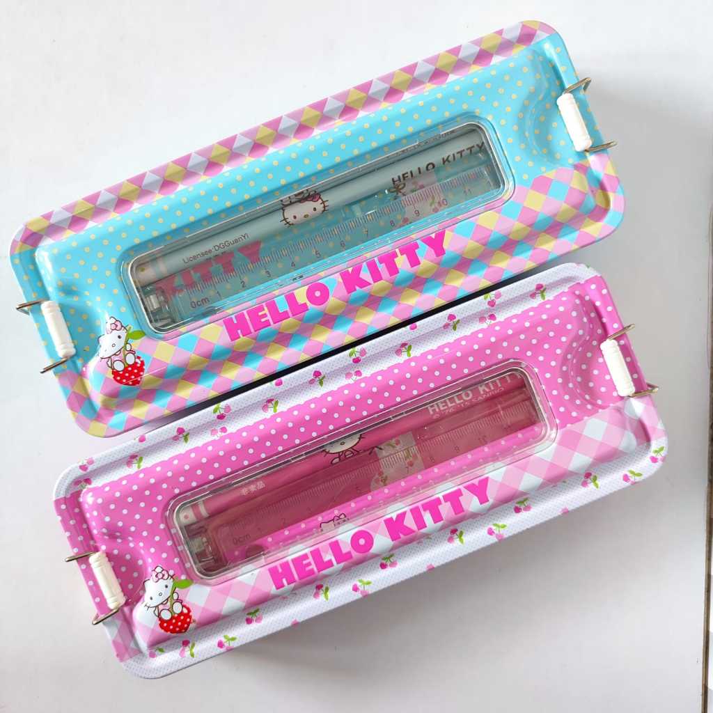 

Tempat Pensil Kaleng HELLO KITTY Xlj Pls KT9204 Pencase