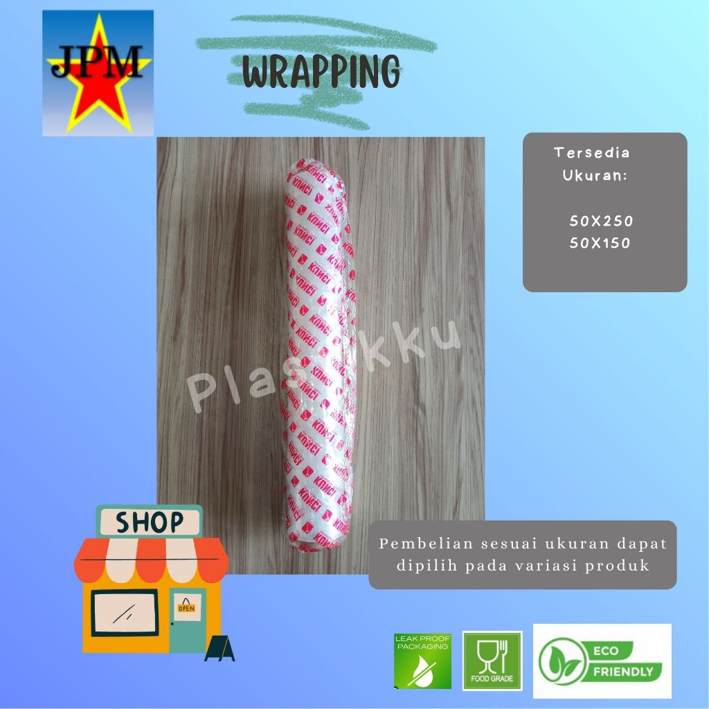 Plastik Wrapping STRETCHFILM  / Plastik Wrapping Parsel / Plastik Wrapping Hantaran / Plastik Wrappi
