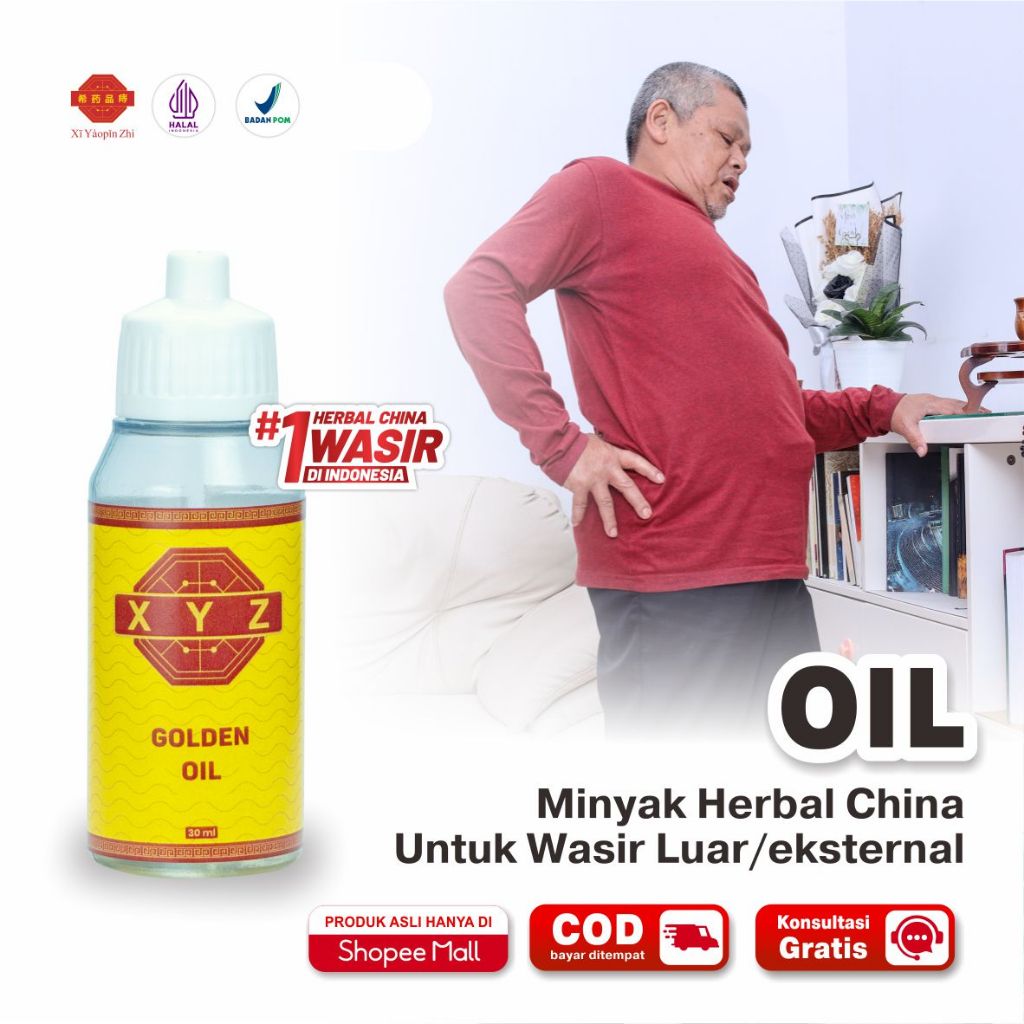 Xi Yaopin Zhi Oil Wasir – Minyak Herbal Oles