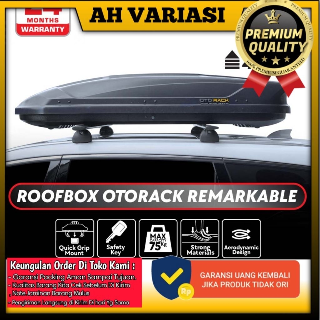Roof Box / Roofbox Otorack Remarkable 450L Otoproject
