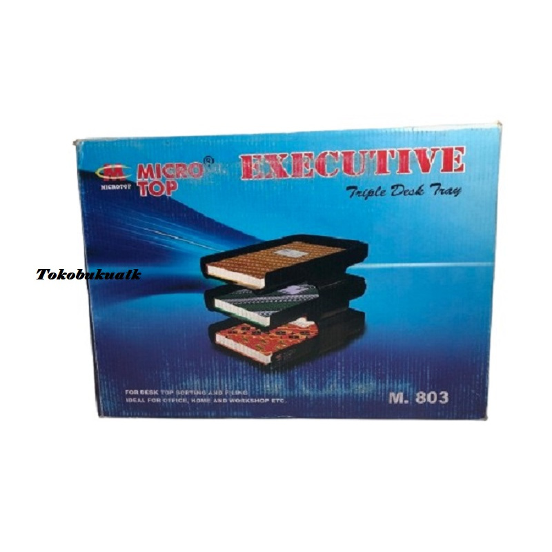 

Microtop Elevated Tray M803 3 Tingkat, Rak Susun M803 3 tingkat, Triple Deck Tray