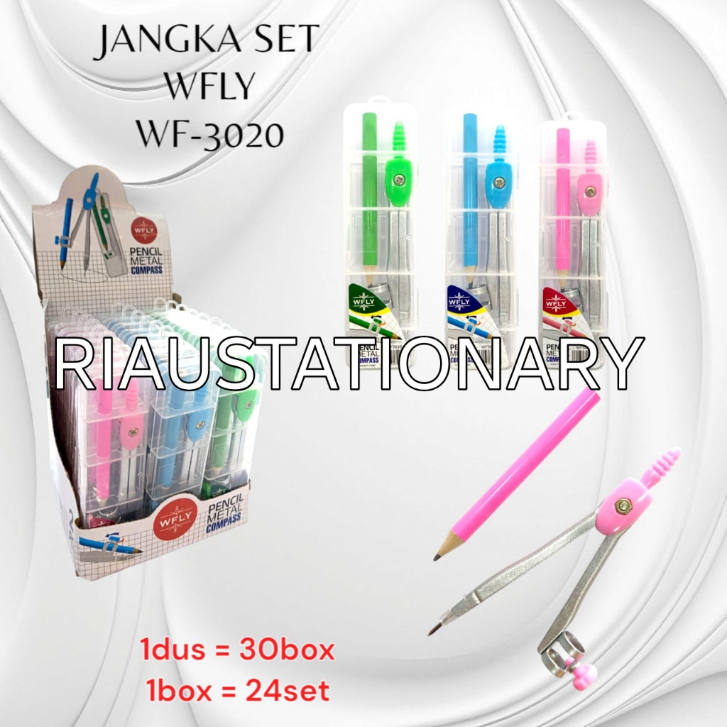 

WFLY Jangka Set Pensil Metal Compass WF-3020