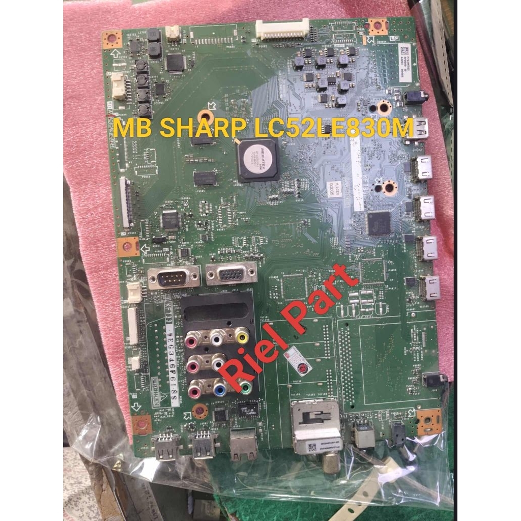 MB - MAINBOARD - MOBO - MODULE - MOTHERBOARD - MESIN TV LED SHARP LC52LE830M - LC 52LE830M - LC 52LE