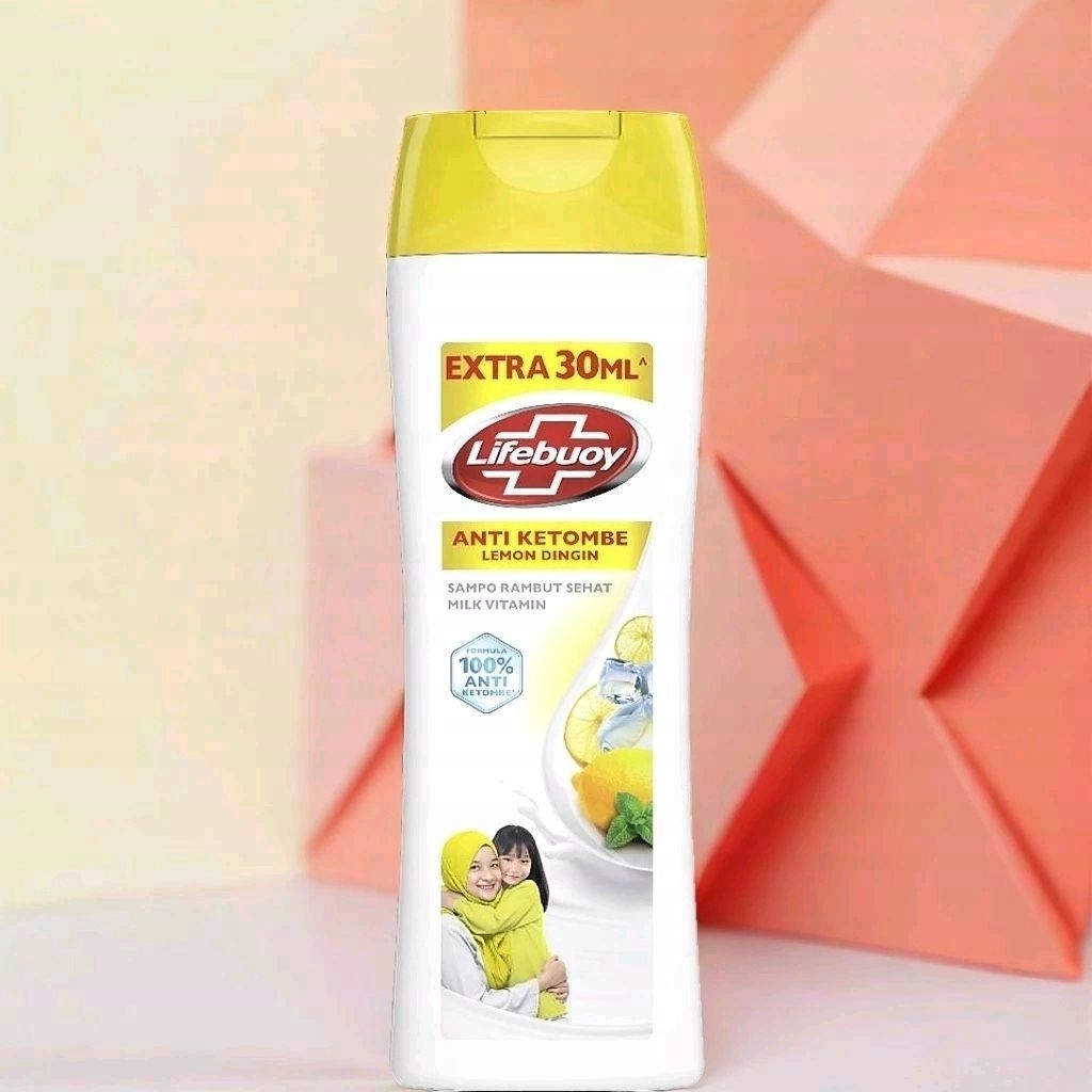 Lifebuoy shampoo Anti Ketombe Lemon Dingin 310 ml + 30 ml
