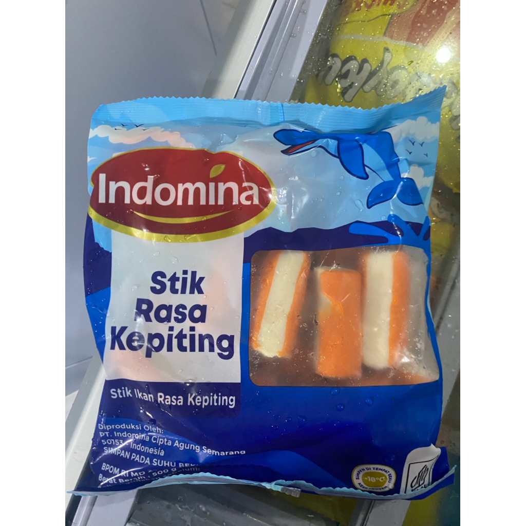 

Indomina olahan ikan Frozen | Stik kepiting, Bakso Mix, Cumi Flower