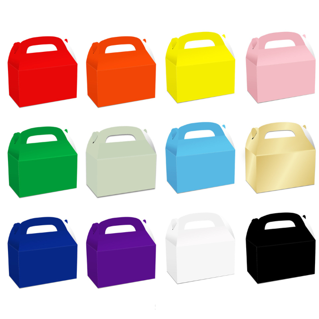 Gable Box Polos Warna Box Souvenir Gable Box
