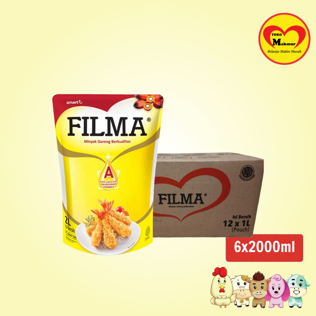 

Filma Minyak Goreng 2L 1dus isi 6 *Khusus Gosend Instant / Toko Makmur Live