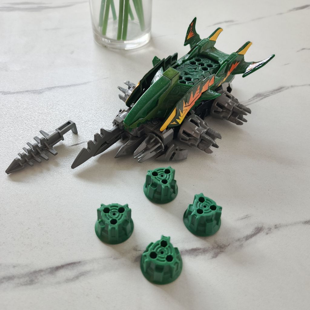 Dino Phalank mix Bandai ZVT Storm Rider Crush Gear