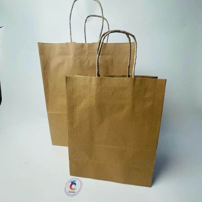 

Paper Bag Tas Kertas Sedang PAPERLINE 26cm x 33cm x 12.5cm - 1 pcs Rp5.625