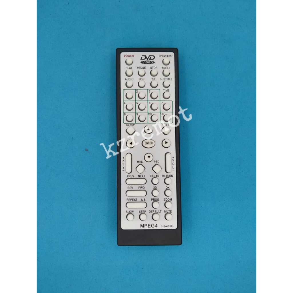 GROSIR Remot remote Dvd Maxtron MPEG4 402g