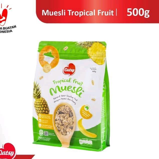 

OATSY Muesli Tropical Fruit 500g