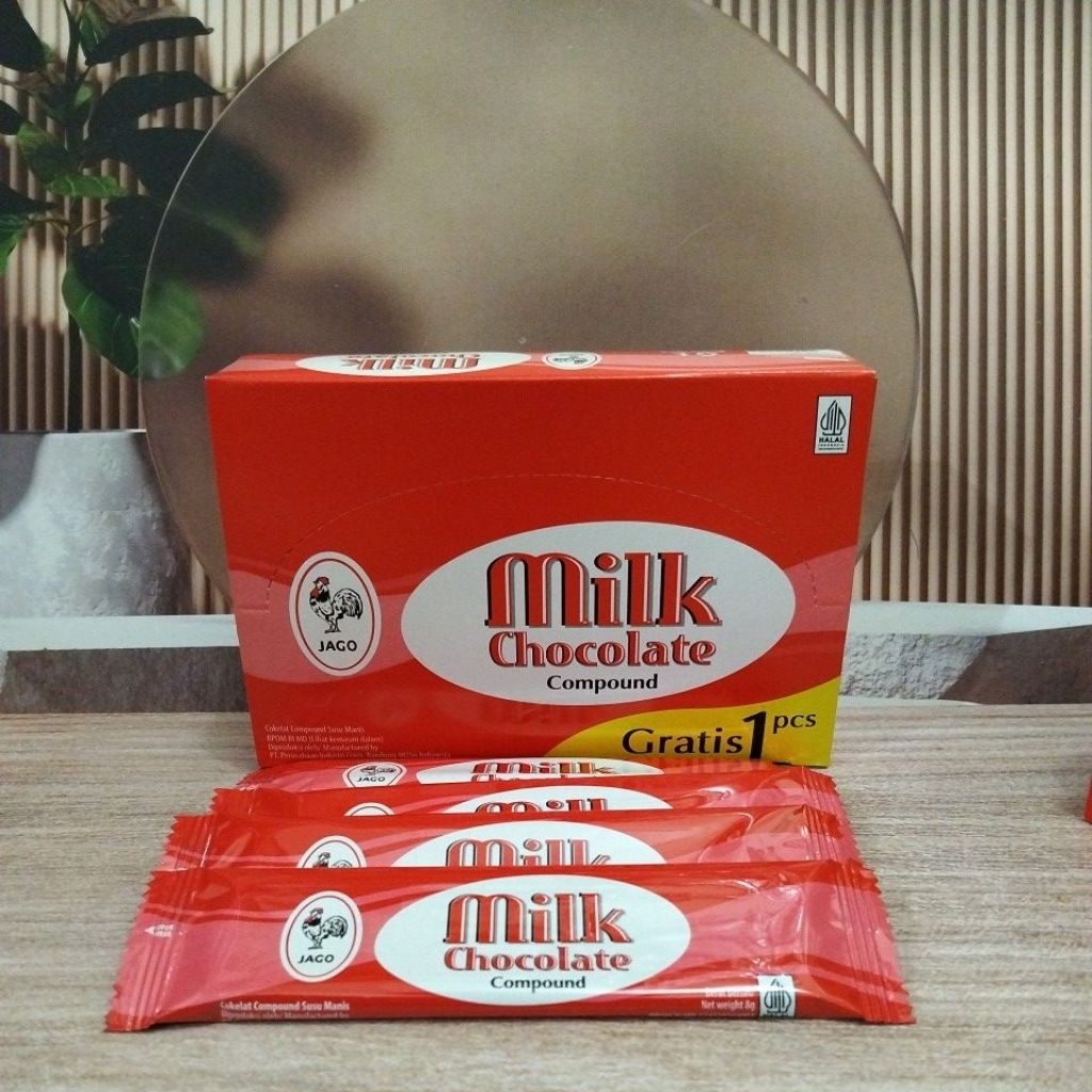 

Cokelat Jago Milk Chocolate isi 12 pcs
