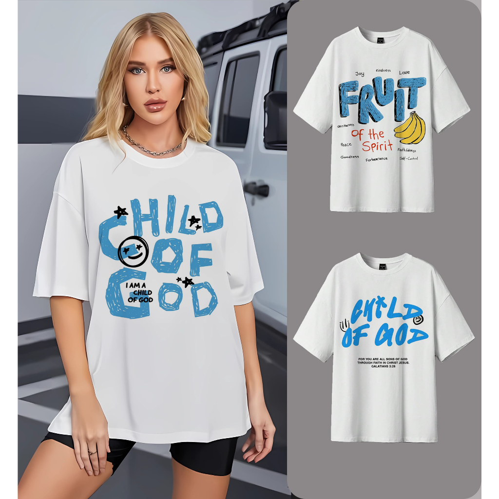 Kaos Lengan Pendek Katun dengan Cetak Inggris Sederhana Cocok untuk Semua Jenis Kelamin 2025