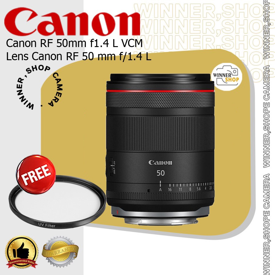 Canon RF 50mm f1.4 L VCM Lens Canon RF 50 mm f/1.4 L VCM RF50mm f/1.4L