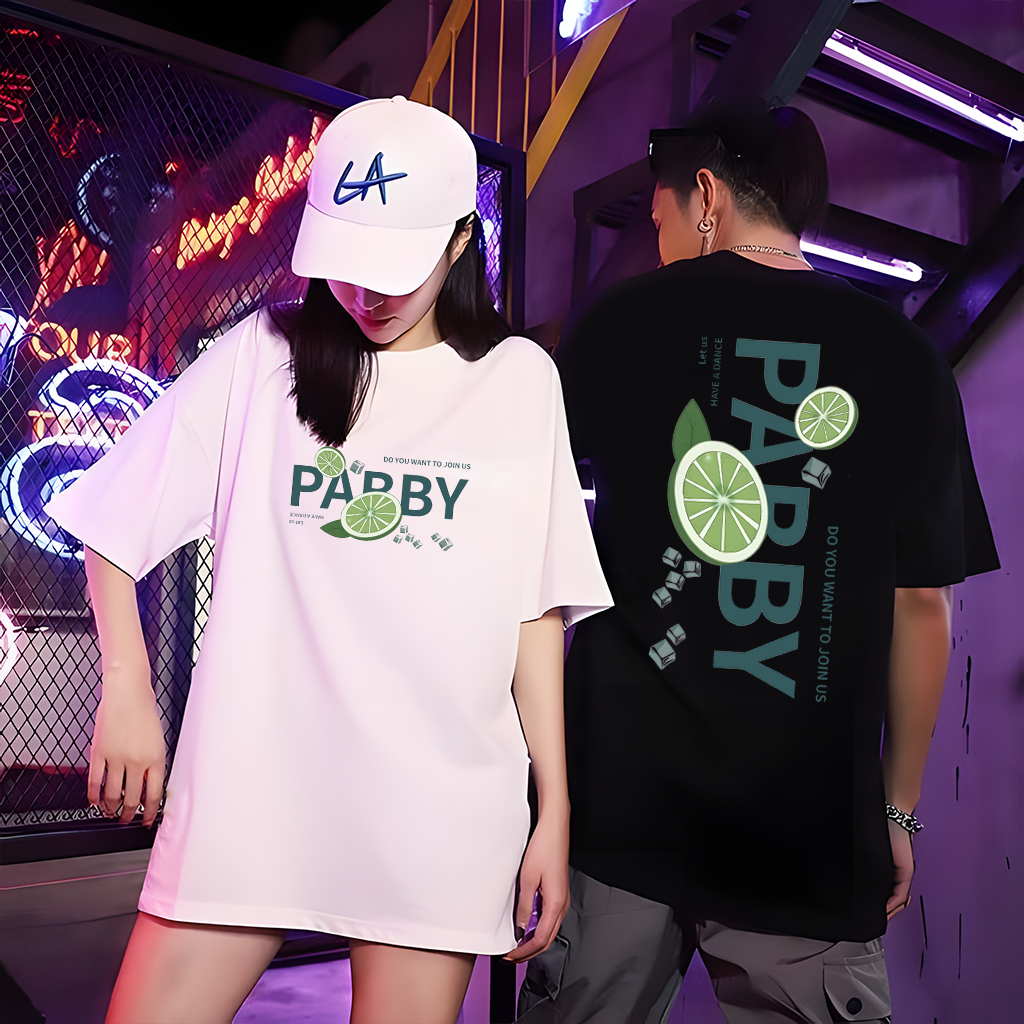 KAOS DISTRO PARBY LEMON / KAOS DISTRO PRIA WANITA