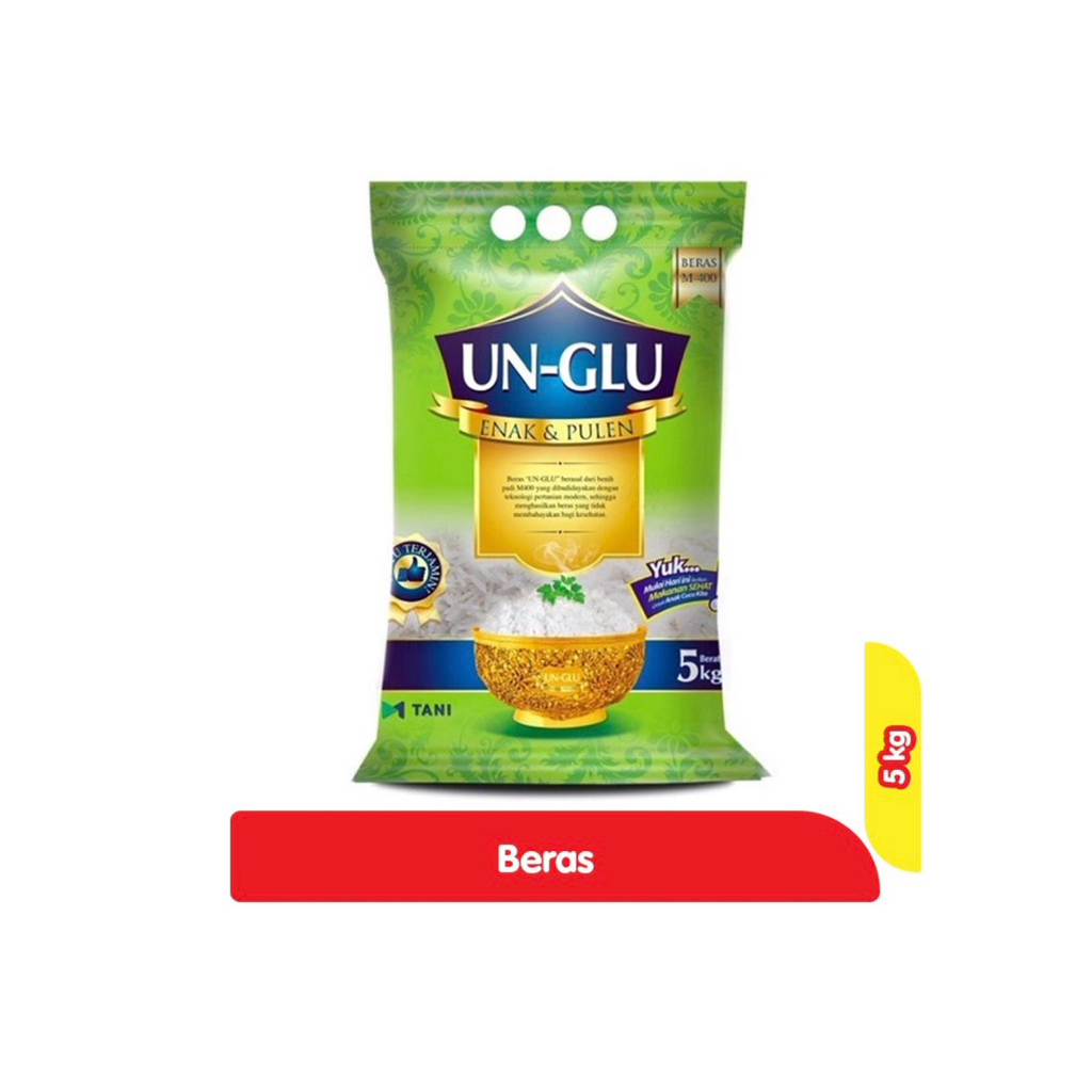 

UN-GLU Beras M-400 5 kg
