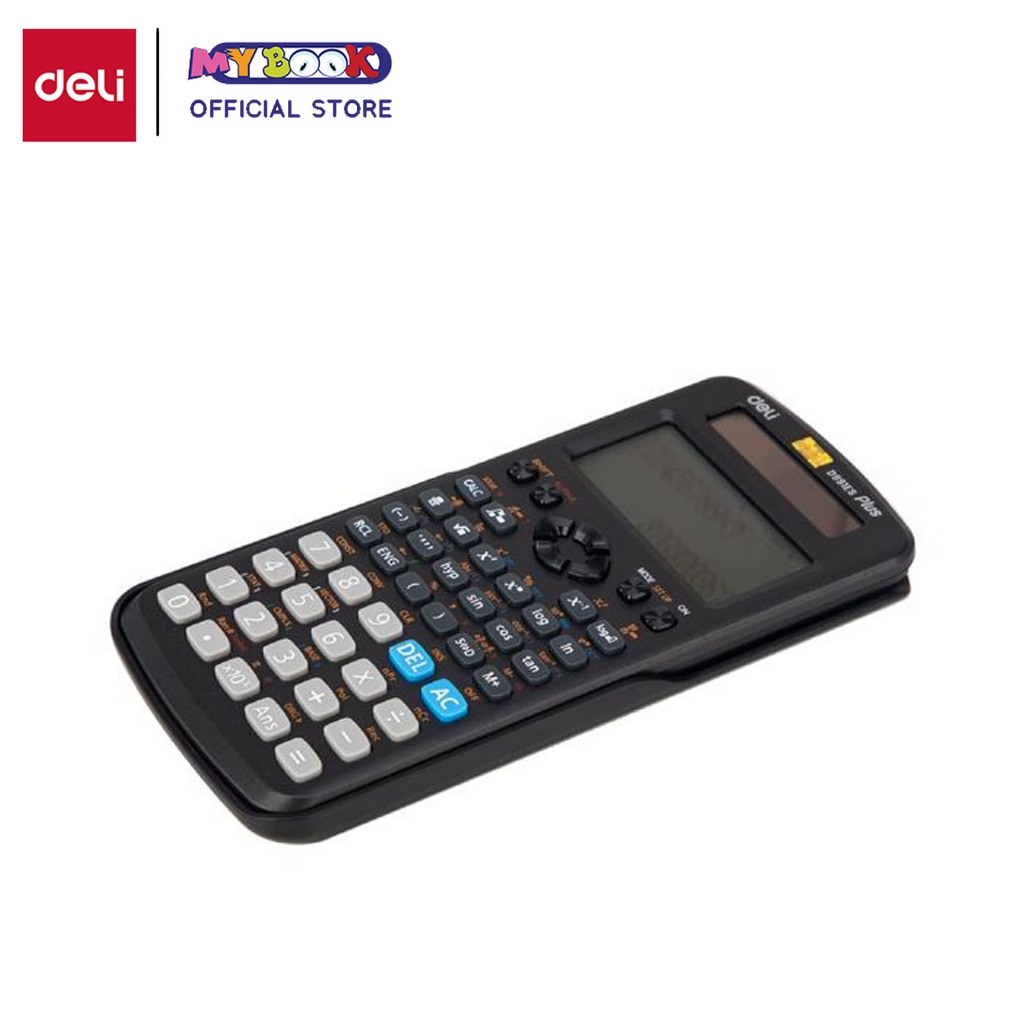 

Deli Kalkulator Saintifik Scientific Calculator Warna Hitam 417 Function 170 80 20mm ED991ES