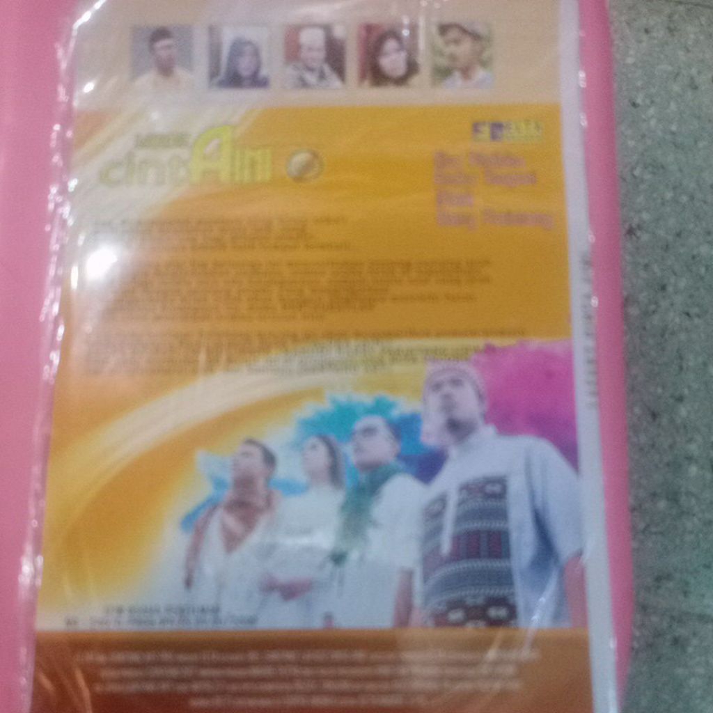 VCD lafadz Aini produksi elta record Bukitinggi dibawakan ipank Elsa Pitaloka Harry palintang Andra 