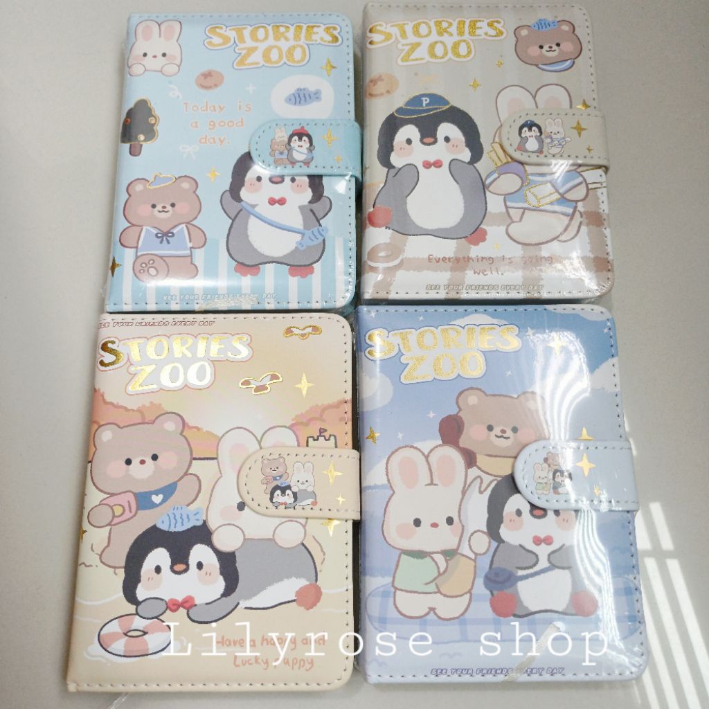 

Buku diary cover tebal soft ada magnet 101209 Penguin
