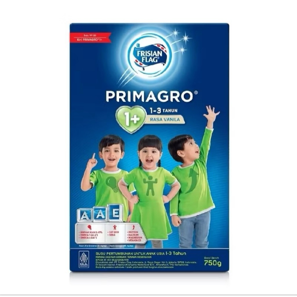 

Frisian Flag Primagro Vanila 1+ 750gr | Primagro 1-3 750gram