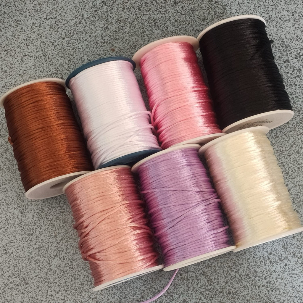 Tali Satin 1MM dan 2MM ll Tali Satin Aksesoris