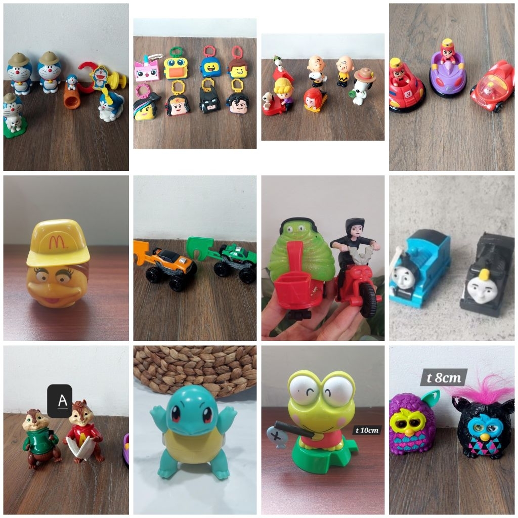 TOYS - MAINAN HAPPY MEAL MCD MC.D TOYS FIGURE DORAEMON