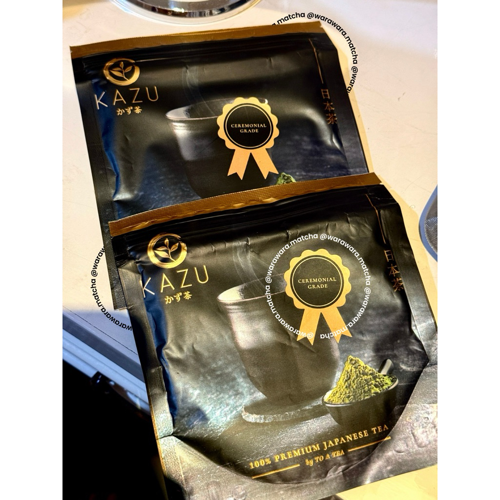 KAZU Matcha ( Ceremonial ) - Ceremonial Matcha Grade - 50g
