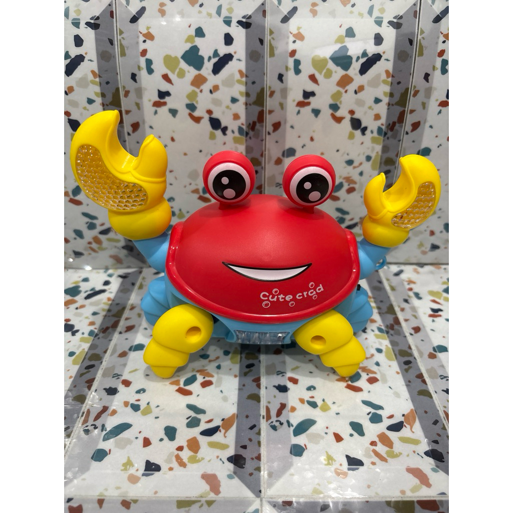 MAINAN KEPITING LED/KEPITING JALAN