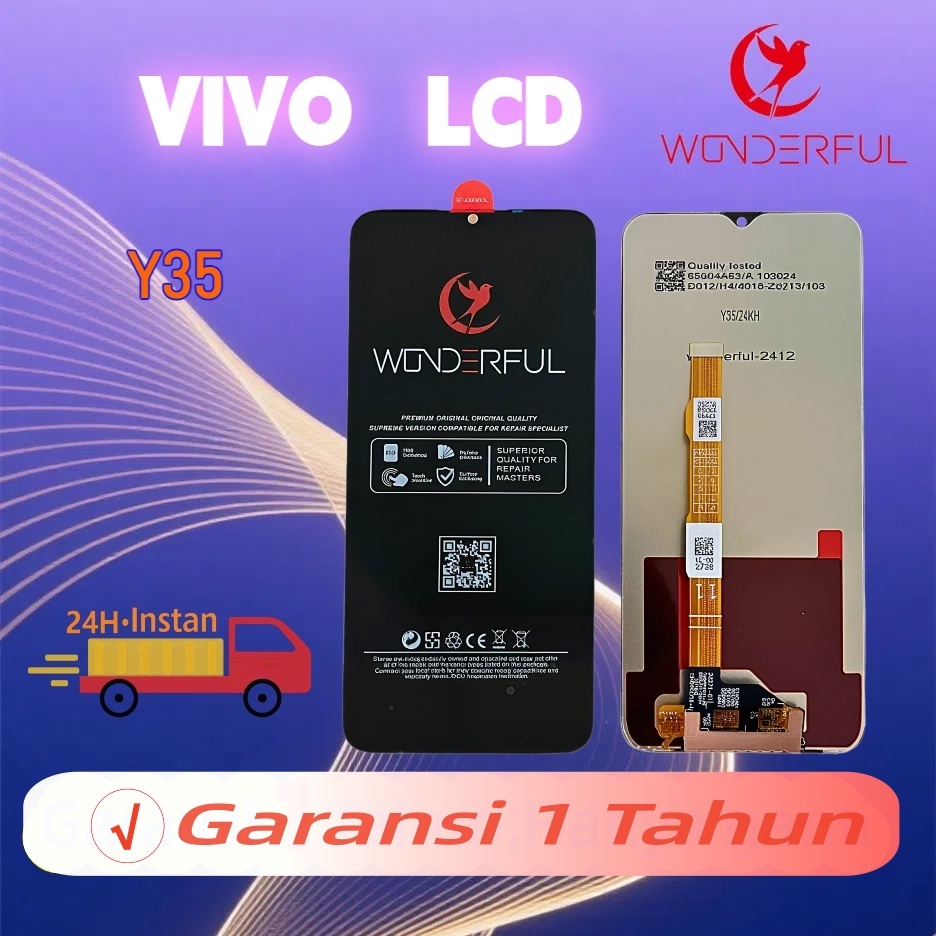 (Wonderful) LCD Vivo Y35
