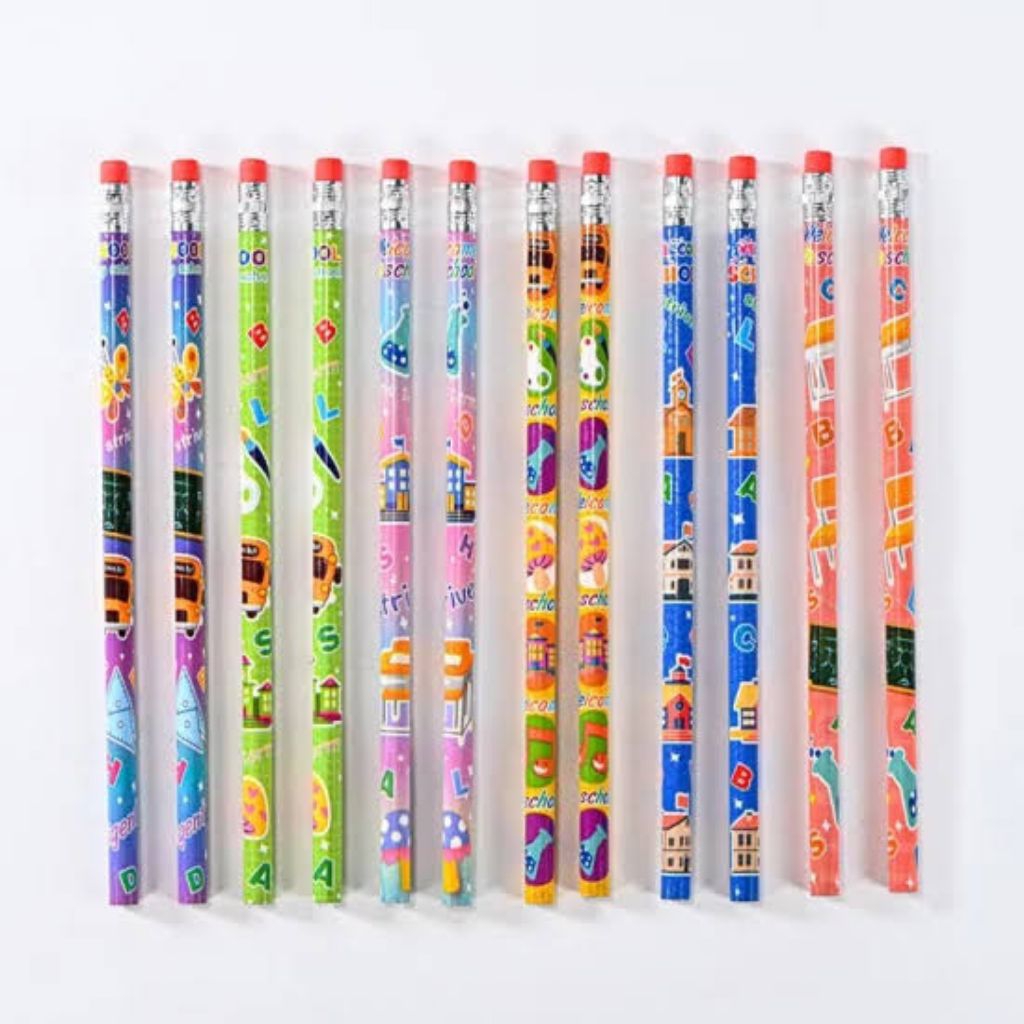 

pensil murah fancy pensil TK SD pensil penghapus pensil warna warni pensil murah pensil HB