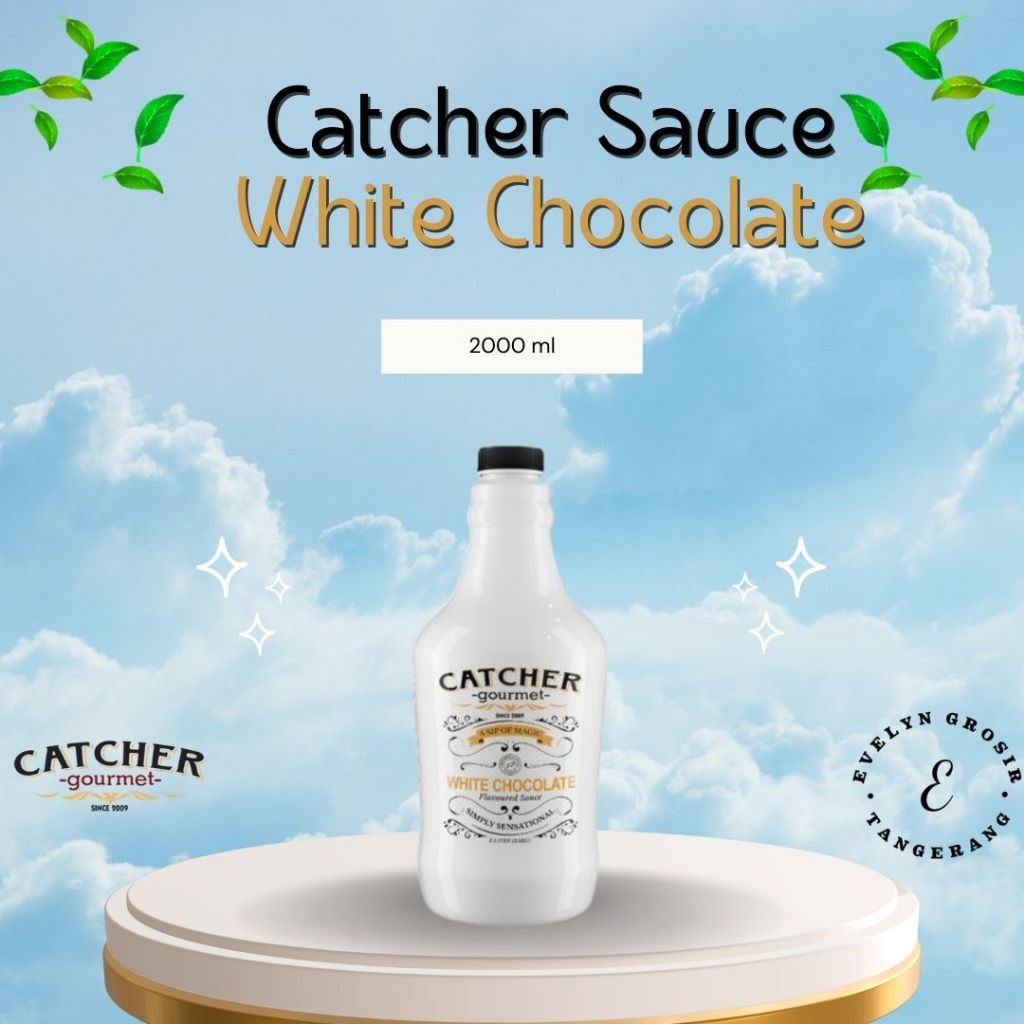 

Catcher Gourmet White Chocolate Flavored Sauce 2 L - White Chocolate Sauce 2 Liter