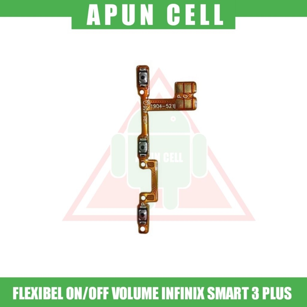 Flexibel Tombol On/Off Volume Infinix Smart 3 Plus