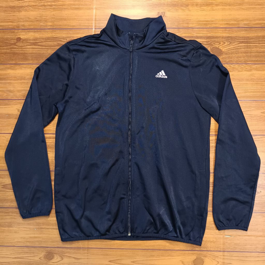 Jaket Tracktop Adidas Biglogo Second Original Hitam size M