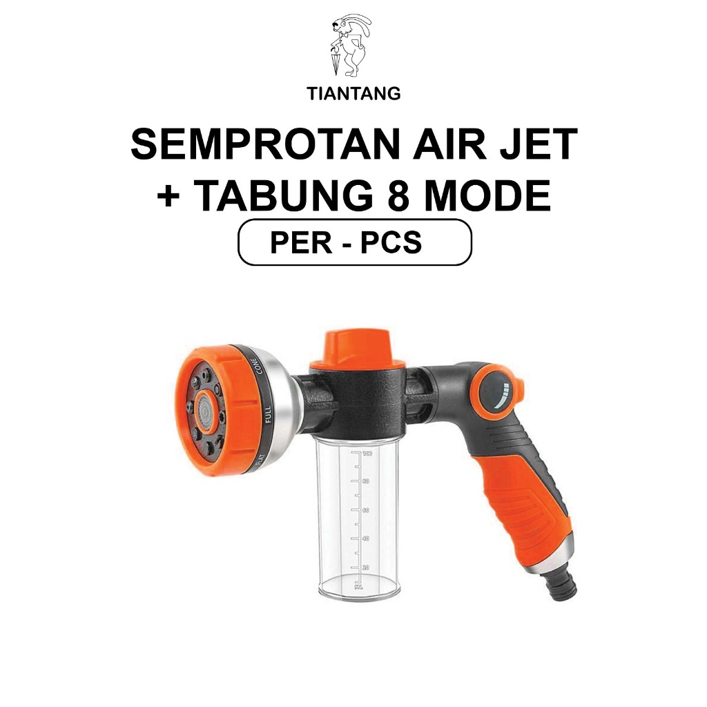 TIANTANG Semprotan Air Cuci Motor Cuci Mobil Semprotan Air Dispenser Sabun Nozzle Sprayer Salju Cuci