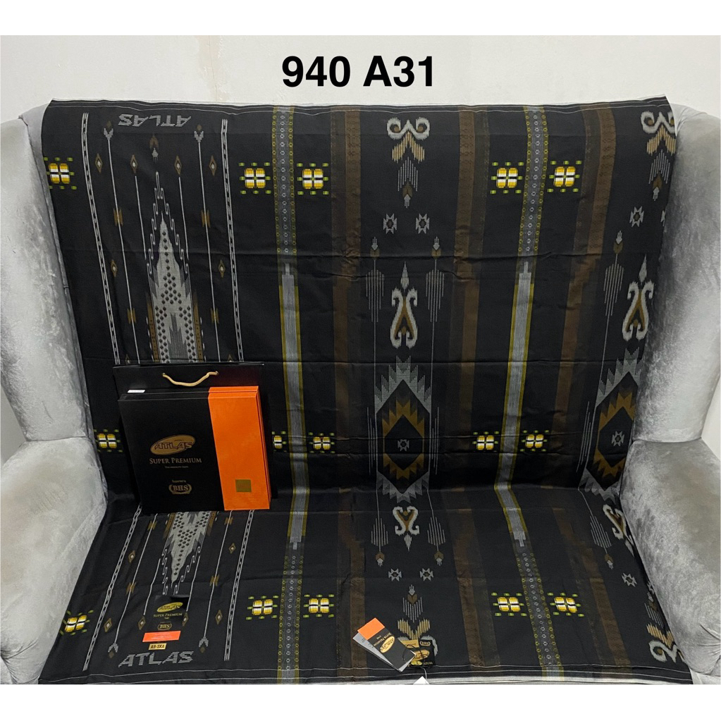 SARUNG ATLAS SUPER PREMIUM 940 GOLD & 940 SILVER