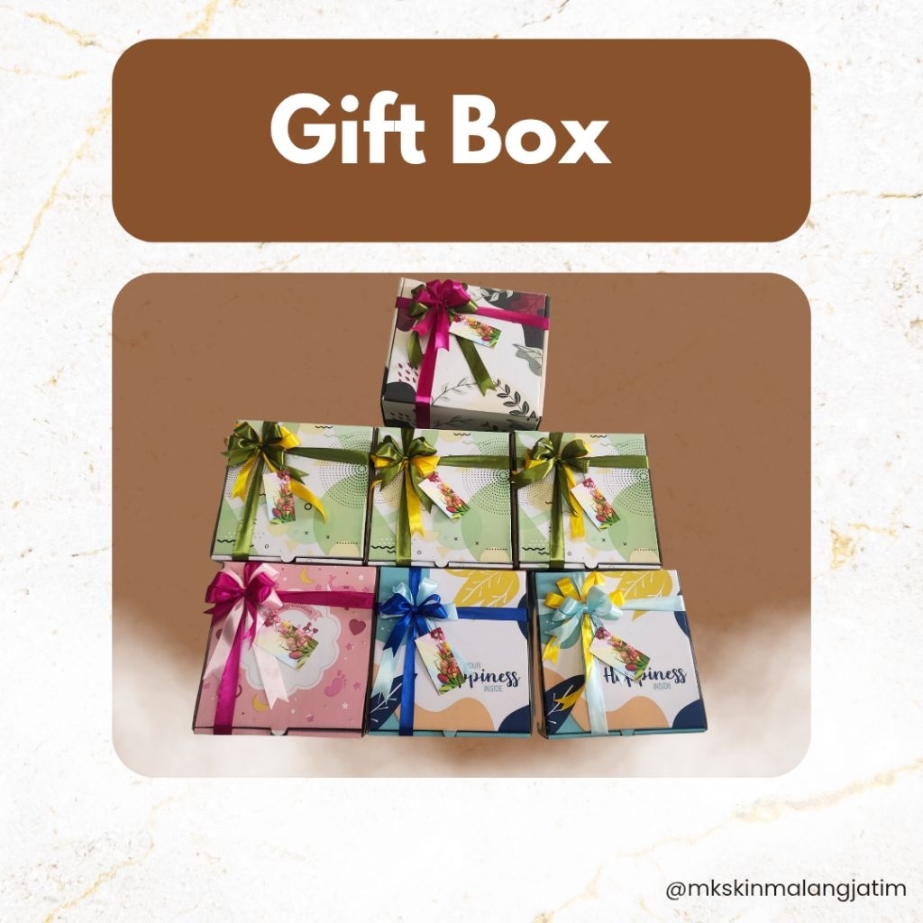 

Box hampers free pita dan kartu ucapan