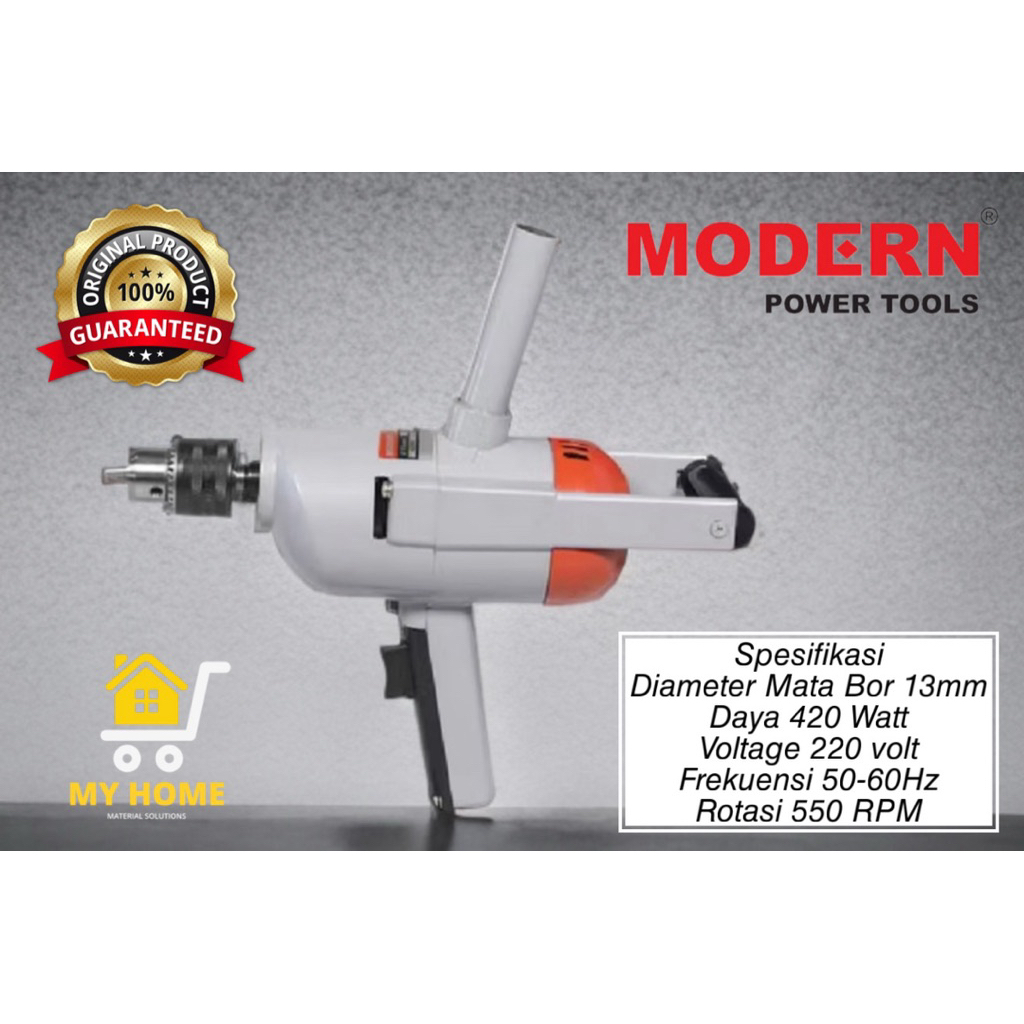 Modern JIZ-13 (Body Besi) Mesin Bor Listrik