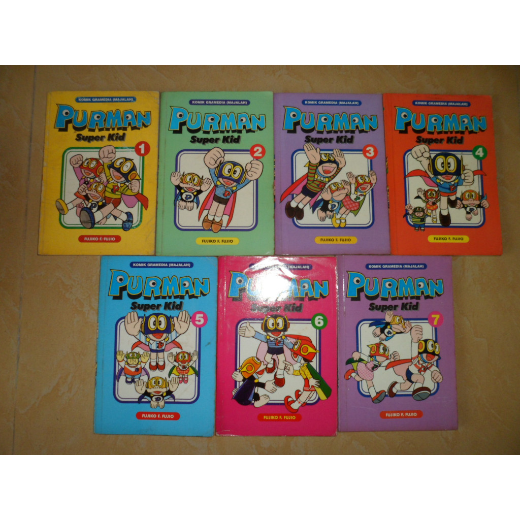 Komik Purman 1-7 Tamat ( Cetakan Pertama RARE )