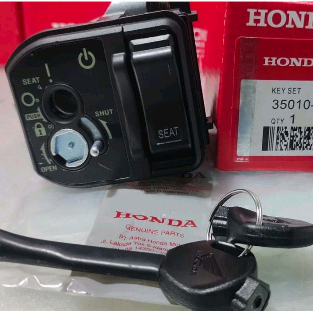 KUNCI KONTAK GENIO,BEAT NEW 2020 K1A,BEAT DELUXE KUNCI MODEL ORIGINAL