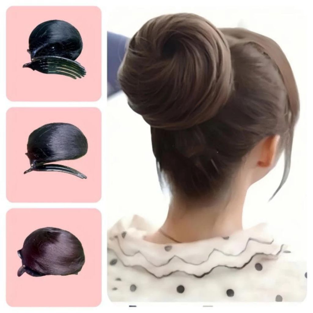 sanggul modern, sanggul jepit funbun, cepol korea, sanggul kekinian