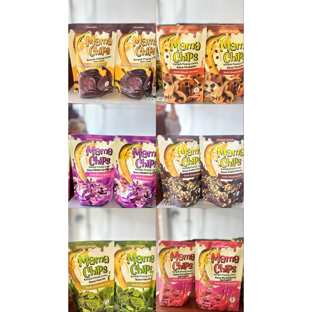 

Keripik pisang lumer aneka rasa