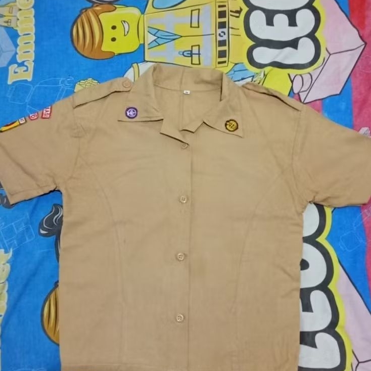 SERAGAM PRAMUKA CROP/ ROK SPAN LURUS