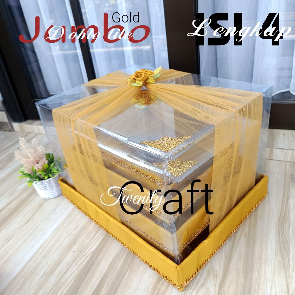 

BOX KOTAK SESERAHAN HANTARAN PERNIKAHAN MIKA TILE ISI 4