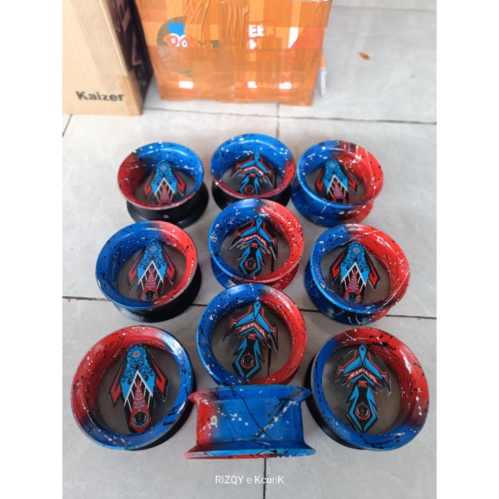 Bladu racing / motif layangan 4 inch tebal 4 mm