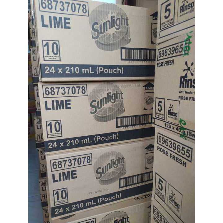 SUNLIGHT REFILL (1 dus isi 24 pouch isi 210 ml)