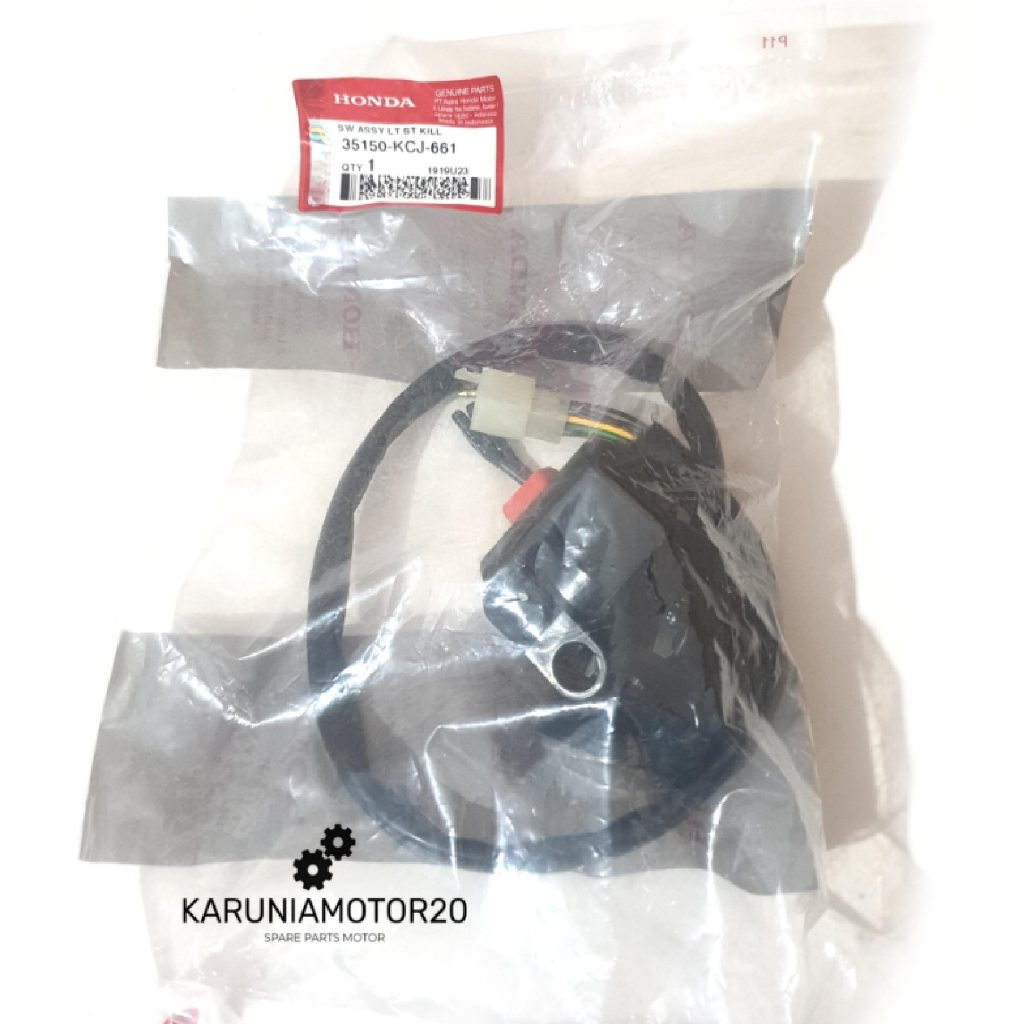 Saklar Kanan Starter Engine Stop Tiger 200 Original AHM 35150-KCJ-661