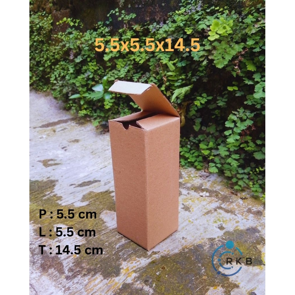 

Box Kardus Packing Die Cut 5.5x5.5x14.5 cm