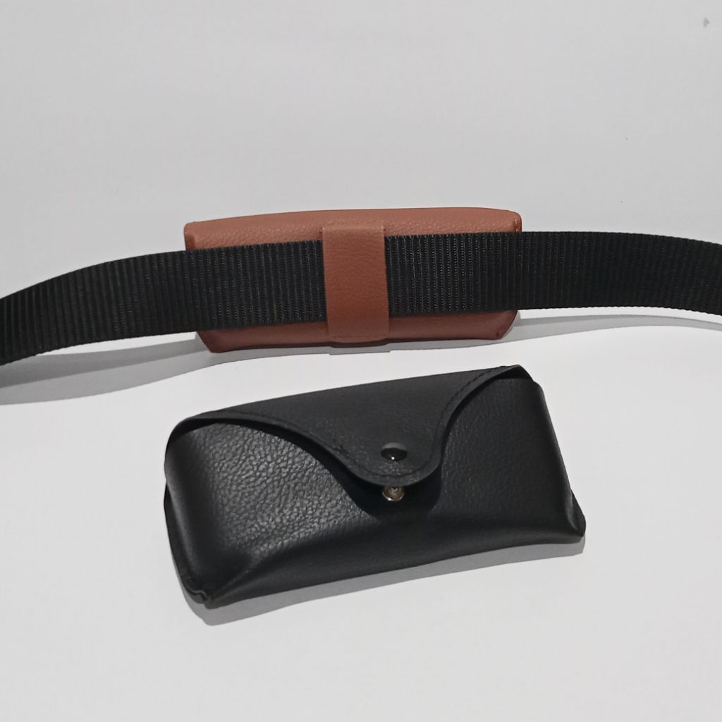 tempat kacamata diselipkan di ikat pinggang - Sarung dompet box kotak kaca mata murah