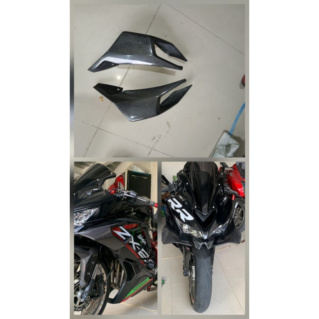 winglet samping kawasski zx25r zx25rr